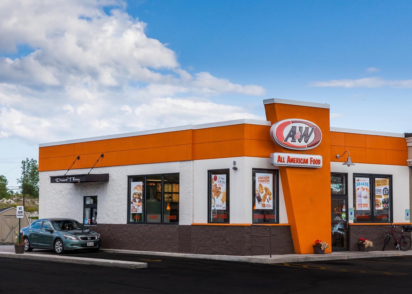 A&W Restaurant Drive-Thru