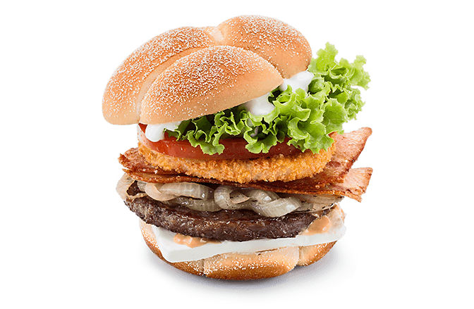 A&W® Cream Cheese Beef Burger